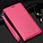 Custodia Portafoglio In Pelle Cover con Supporto T11 per Samsung Galaxy Note 20 Ultra 5G Rosa Caldo