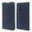 Custodia Portafoglio In Pelle Cover con Supporto T12 per Huawei P40 Blu