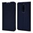 Custodia Portafoglio In Pelle Cover con Supporto T12 per Xiaomi Mi 9T Blu
