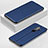 Custodia Portafoglio In Pelle Cover con Supporto T12 per Xiaomi Redmi Note 8 Pro Blu