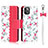 Custodia Portafoglio In Pelle Cover con Supporto T14 per Apple iPhone 11 Pro Rosso