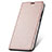 Custodia Portafoglio In Pelle Cover con Supporto T14 per Huawei Nova 5 Oro Rosa