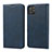 Custodia Portafoglio In Pelle Cover con Supporto T16 per Apple iPhone 11 Pro Blu