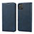 Custodia Portafoglio In Pelle Cover con Supporto T16 per Apple iPhone 11 Pro Max Blu