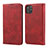 Custodia Portafoglio In Pelle Cover con Supporto T16 per Apple iPhone 11 Pro Max Rosso