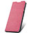 Custodia Portafoglio In Pelle Cover con Supporto T17 per Xiaomi Redmi Note 8 Rosso