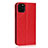 Custodia Portafoglio In Pelle Cover con Supporto T18 per Apple iPhone 11 Pro Rosso
