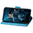 Custodia Portafoglio In Pelle Cover con Supporto T19 per Huawei Honor 20