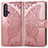 Custodia Portafoglio In Pelle Cover con Supporto T19 per Huawei Honor 20S Oro Rosa