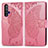 Custodia Portafoglio In Pelle Cover con Supporto T19 per Huawei Honor 20S Rosa