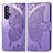 Custodia Portafoglio In Pelle Cover con Supporto T19 per Huawei Honor 20S Viola