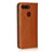 Custodia Portafoglio In Pelle Cover con Supporto T19 per Huawei Honor V20 Arancione