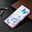 Custodia Portafoglio In Pelle Cover con Supporto T19 per Xiaomi Poco M3 Cielo Blu