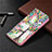 Custodia Portafoglio In Pelle Cover con Supporto T19 per Xiaomi Poco M3 Giallo