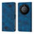 Custodia Portafoglio In Pelle Cover con Supporto Y01B per Huawei Honor Magic5 Lite 5G Blu
