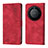 Custodia Portafoglio In Pelle Cover con Supporto Y01B per Huawei Honor Magic5 Lite 5G Rosso