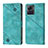 Custodia Portafoglio In Pelle Cover con Supporto Y01B per Motorola Moto Edge X30 Pro 5G Verde