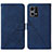 Custodia Portafoglio In Pelle Cover con Supporto Y01B per Oppo F21 Pro 4G