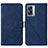 Custodia Portafoglio In Pelle Cover con Supporto Y01B per Realme V23 5G