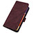 Custodia Portafoglio In Pelle Cover con Supporto Y01B per Samsung Galaxy Quantum2 5G