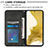 Custodia Portafoglio In Pelle Cover con Supporto Y01B per Samsung Galaxy S21 FE 5G