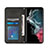 Custodia Portafoglio In Pelle Cover con Supporto Y01B per Samsung Galaxy S25 Ultra 5G
