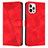 Custodia Portafoglio In Pelle Cover con Supporto Y01X per Apple iPhone 13 Pro Rosso