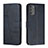 Custodia Portafoglio In Pelle Cover con Supporto Y01X per Motorola Moto G51 5G Blu