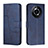 Custodia Portafoglio In Pelle Cover con Supporto Y01X per Realme 11 Pro+ Plus 5G Blu