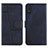 Custodia Portafoglio In Pelle Cover con Supporto Y01X per Samsung Galaxy A01 SM-A015 Blu