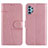 Custodia Portafoglio In Pelle Cover con Supporto Y01X per Samsung Galaxy M32 5G Oro Rosa