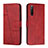 Custodia Portafoglio In Pelle Cover con Supporto Y01X per Sony Xperia 10 IV Rosso