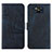 Custodia Portafoglio In Pelle Cover con Supporto Y01X per Xiaomi Poco X3 NFC Blu