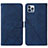 Custodia Portafoglio In Pelle Cover con Supporto Y02B per Apple iPhone 13 Pro