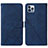 Custodia Portafoglio In Pelle Cover con Supporto Y02B per Apple iPhone 13 Pro Max