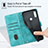 Custodia Portafoglio In Pelle Cover con Supporto Y02B per Huawei Honor 9X