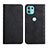 Custodia Portafoglio In Pelle Cover con Supporto Y02X per Motorola Moto Edge 20 Lite 5G Nero