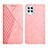 Custodia Portafoglio In Pelle Cover con Supporto Y02X per Motorola Moto Edge S 5G Oro Rosa