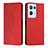Custodia Portafoglio In Pelle Cover con Supporto Y02X per Oppo Reno8 Pro 5G Rosso