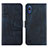 Custodia Portafoglio In Pelle Cover con Supporto Y02X per Samsung Galaxy A10 Blu