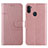 Custodia Portafoglio In Pelle Cover con Supporto Y02X per Samsung Galaxy A11 Oro Rosa