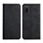 Custodia Portafoglio In Pelle Cover con Supporto Y02X per Samsung Galaxy M02s Nero