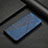 Custodia Portafoglio In Pelle Cover con Supporto Y02X per Samsung Galaxy S20 5G Blu