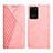 Custodia Portafoglio In Pelle Cover con Supporto Y02X per Samsung Galaxy S20 Ultra 5G Oro Rosa
