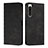 Custodia Portafoglio In Pelle Cover con Supporto Y02X per Sony Xperia 5 IV Nero