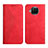 Custodia Portafoglio In Pelle Cover con Supporto Y02X per Xiaomi Mi 10T Lite 5G Rosso