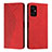 Custodia Portafoglio In Pelle Cover con Supporto Y02X per Xiaomi Poco M4 5G Rosso