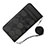 Custodia Portafoglio In Pelle Cover con Supporto Y03B per Apple iPhone 13 Pro Max