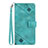 Custodia Portafoglio In Pelle Cover con Supporto Y03B per Huawei Honor 9X