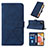Custodia Portafoglio In Pelle Cover con Supporto Y03B per Samsung Galaxy A42 5G
